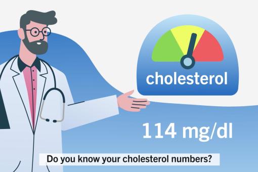 "Do you know your cholesterol numbers?"